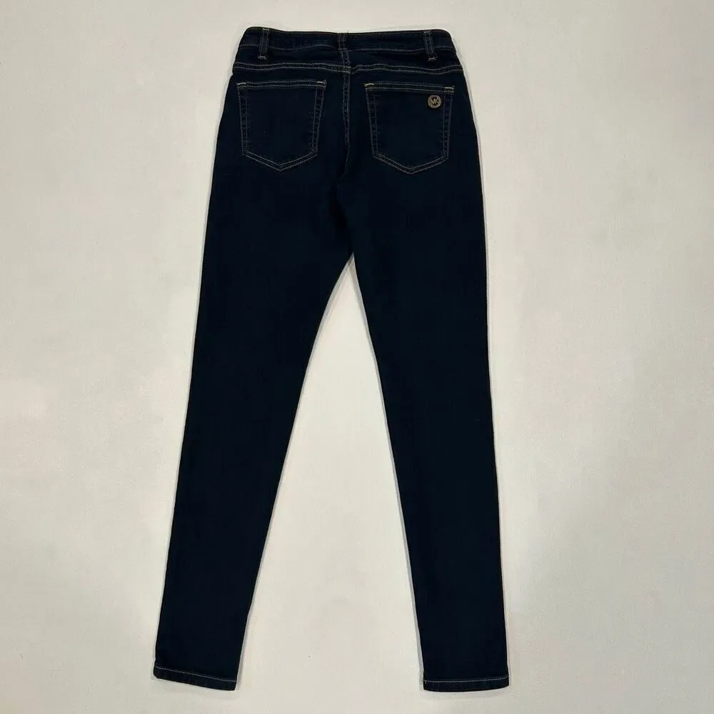 Michael Kors Dark Wash Skinny Jeans Women’s Size 4 Stretch Denim